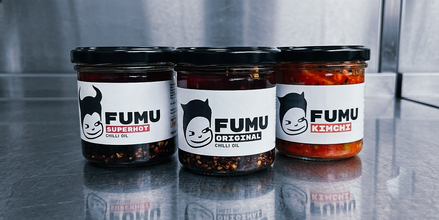 FUMU product lineup image featuring available products